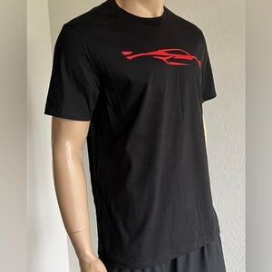 Corvette Black T-Shirt Short Sleeve sz XL GUC Car Chevy Chevrolet